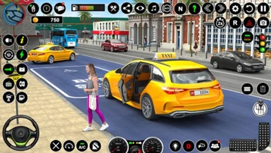 Russian Taxi Driving Simulator screenshot 2