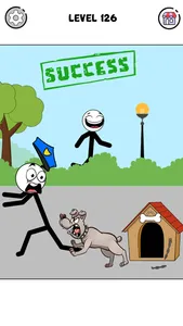 Stickman Thief Puzzle IQ Games screenshot 1