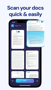 Smart Air Printer AI Scan PDF screenshot 1