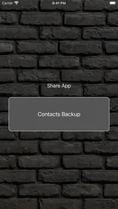 SaferBackUp: Backup Contacts screenshot 0