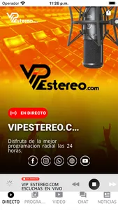 Vip Estéreo - Radio screenshot 1