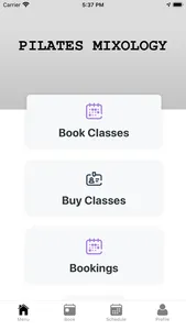 Pilates Mixology App screenshot 1