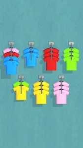 Clothes Sort 3D - Color Puzzle screenshot 0