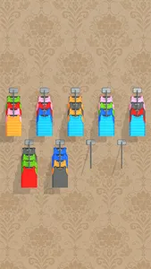 Clothes Sort 3D - Color Puzzle screenshot 3