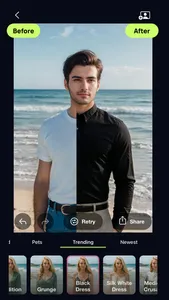 Clothona: AI Clothes Changer screenshot 5