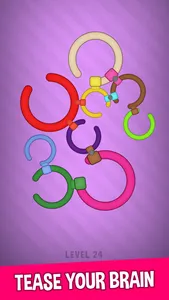 Untie the Rings: Circle Rotate screenshot 1