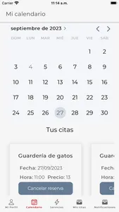 Reservas Nytelweb screenshot 1