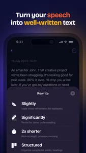 Letterly: AI Note Taker screenshot 0