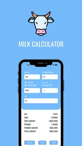 Milk Calculator screenshot 0
