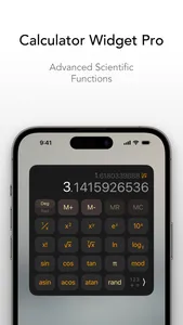 Calculator Widget Pro • screenshot 1