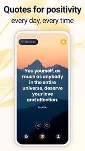 MeUP - Self love quotes screenshot 1