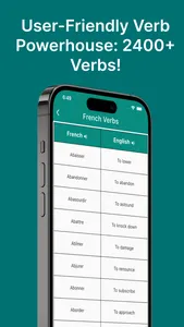 French Verbs App screenshot 3