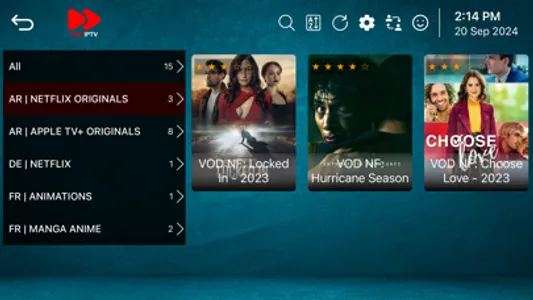 Fast Smarters Iptv Player screenshot 2