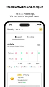 Energy Routine screenshot 2