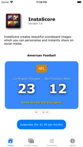 InstaScore App screenshot 4