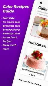 Cake Recipes [Offline] screenshot 0