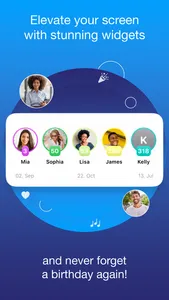 Birthday Reminder Widget & App screenshot 2