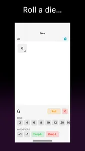 Dice Simulator screenshot 0