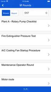 SKF GoPlant screenshot 2