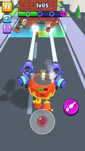 Merge Mecha War-Endless Sprint screenshot 2