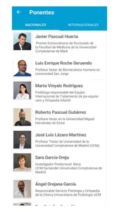 52 Congreso Nacional Podologia screenshot 2