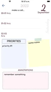 DailyPlanner by Jsk screenshot 1