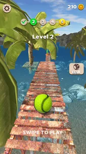 Sky Rolling Balls 3D screenshot 0