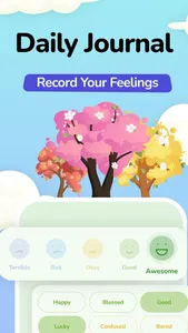 Journal & AI Diary: MoodForest screenshot 0