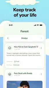 Journal & AI Diary: MoodForest screenshot 2