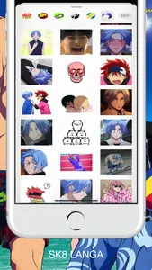 sk8 langa Stickers screenshot 3