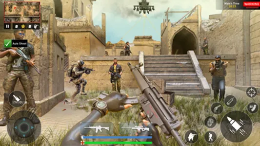 FPS Shooting Gun Game 3D screenshot 1