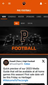 Powell High School Athletics screenshot 4