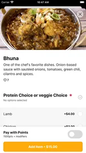 Bengal Tiger Cuisine Of India screenshot 2