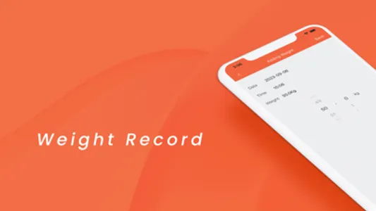 Weight Note-Weight record app screenshot 2