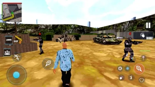 Gang Crime: Wars Vice Hero screenshot 1