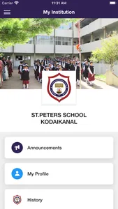 ST.PETERS SCHOOL KODAIKANAL screenshot 0