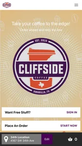 Cliffside Coffee Co. screenshot 1