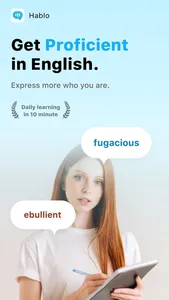 Hablo: Speak & Learn English screenshot 0