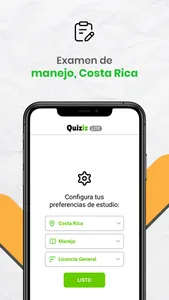 Quiziz Manejo Costa Rica screenshot 1