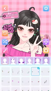 Anime Avatar-Makeover Game screenshot 0