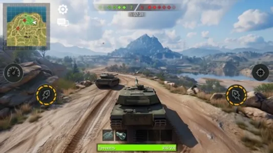 War Tanks: Shooting Battle screenshot 1