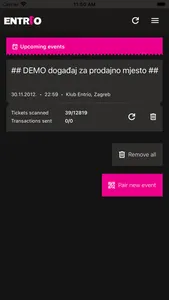 Entrio scan screenshot 1