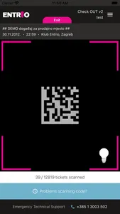 Entrio scan screenshot 2