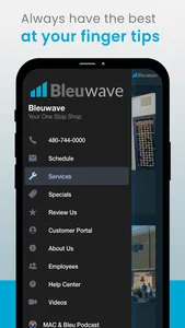 Bleuwave Services screenshot 2