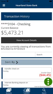 Heartland State Bank Mobile screenshot 2