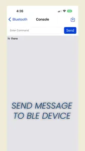 Bluetooth Console screenshot 1