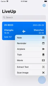 LiveUp - Live Activity screenshot 1