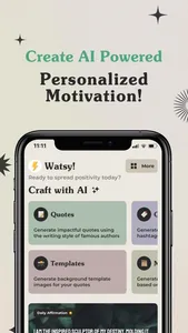 Watsy: Create Quotes & Status screenshot 2