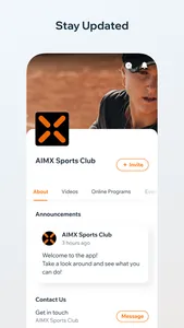 AIM-X Sports Club screenshot 2