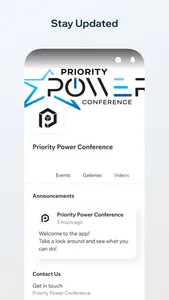 Priority Power Conference screenshot 2